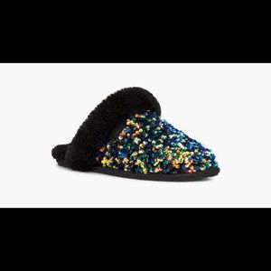 NEW UGG W SCUFFETTE II STELLAR SEQUIN
